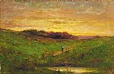 Sunset i by Edward Mitchell Bannister